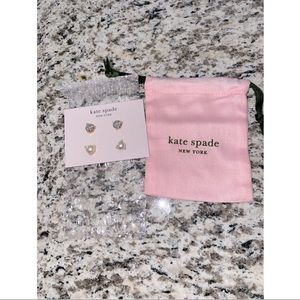 Kate Spade two piece earring set